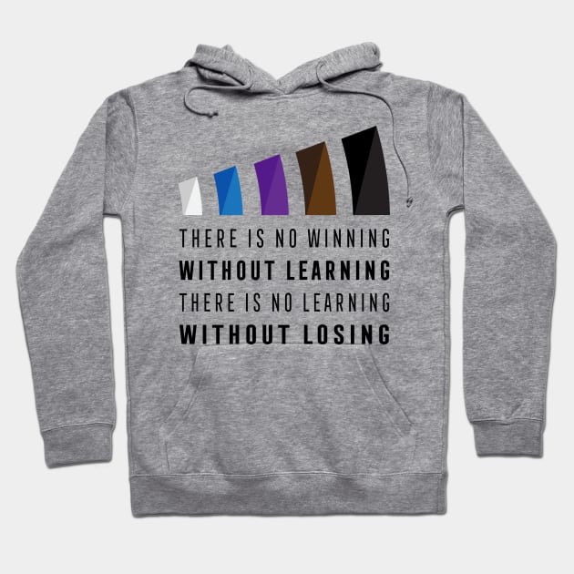 There Is No Winning Without Learning Shirt Hoodie by ThreadsMonkey